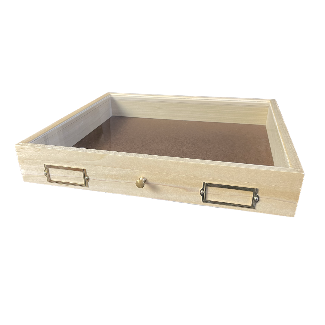 Cornell Drawer with Card Holders and Knob