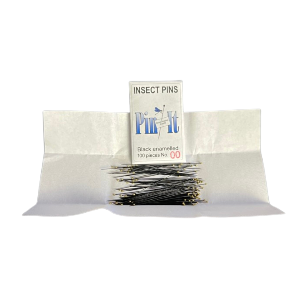 Black Enameled Pins