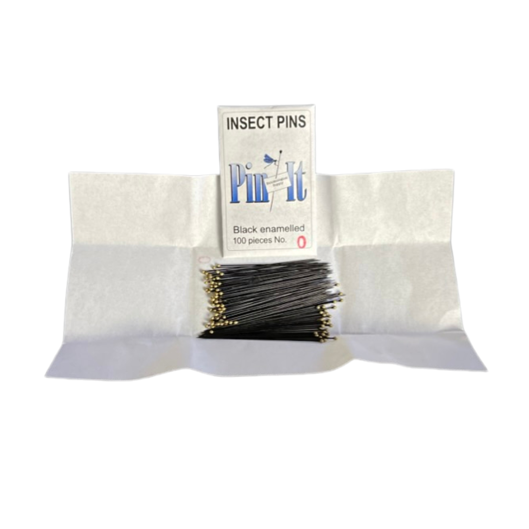 Black Enameled Pins