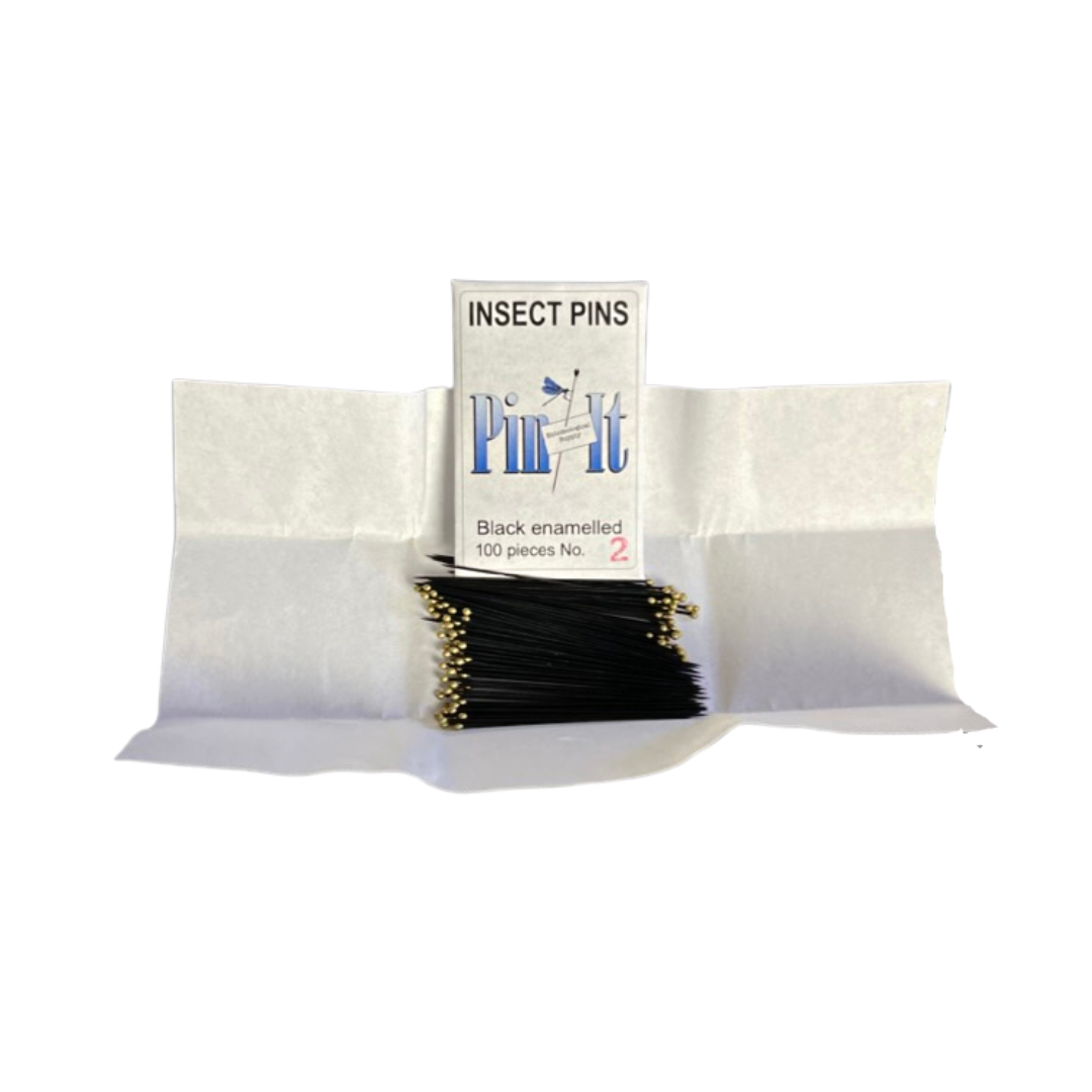 Black Enameled Pins