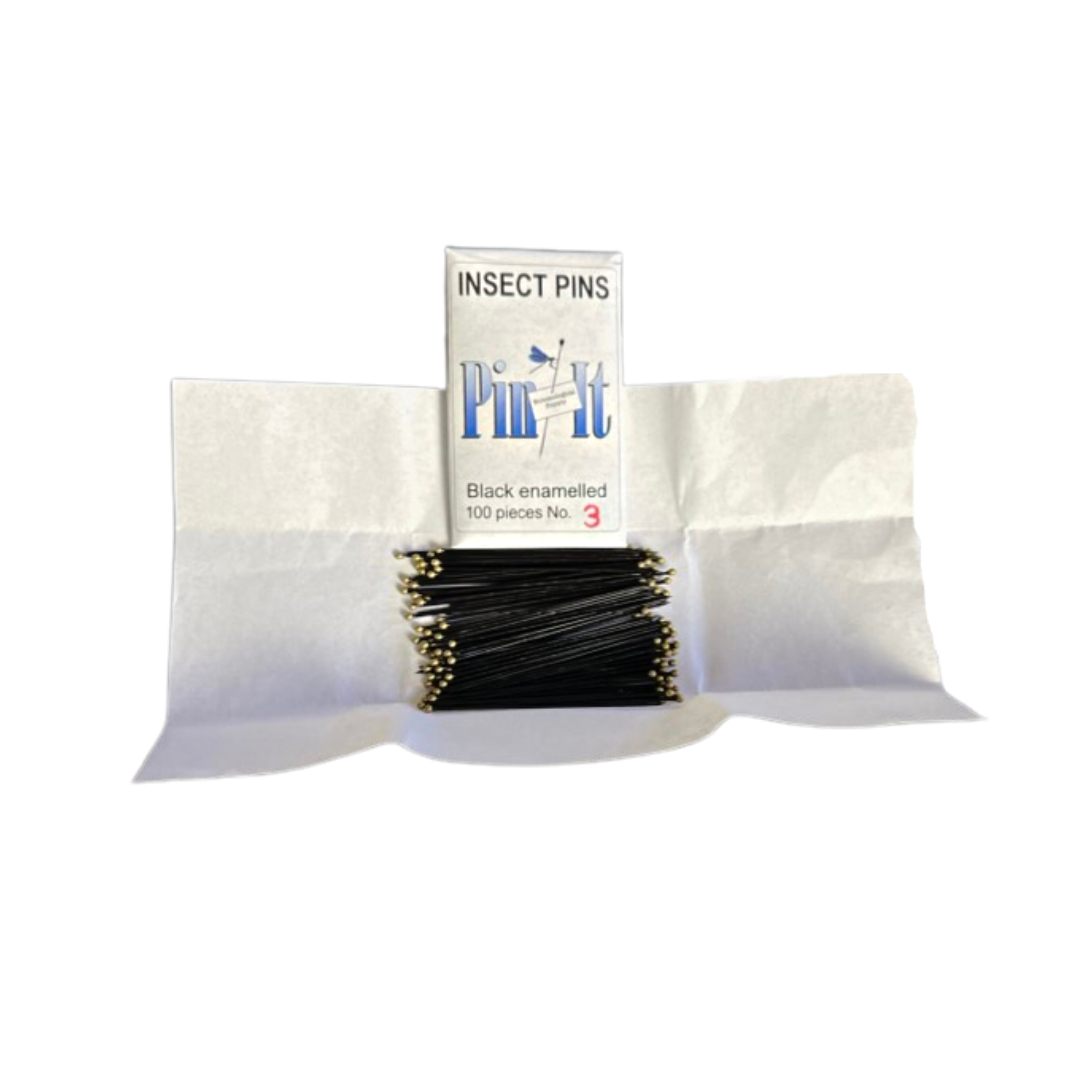 Black Enameled Pins