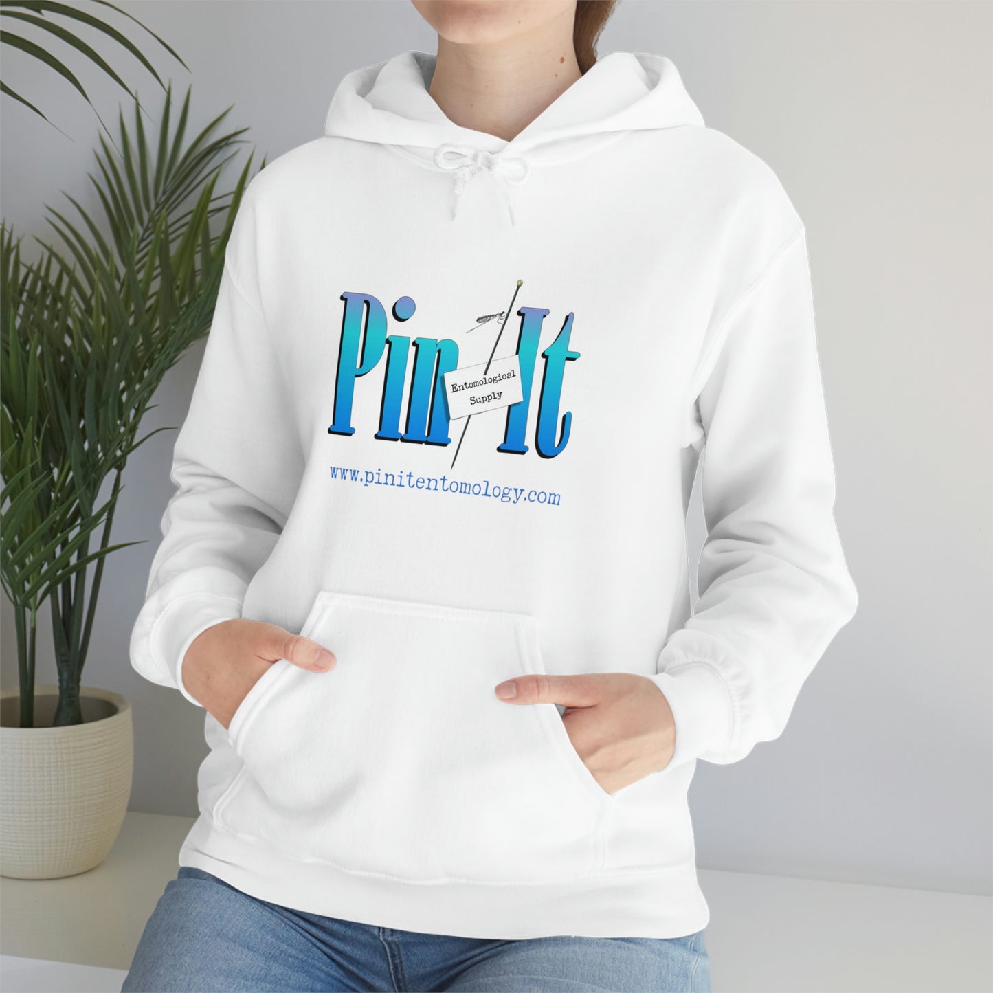 Pin-It Unisex Hooded Sweatshirt