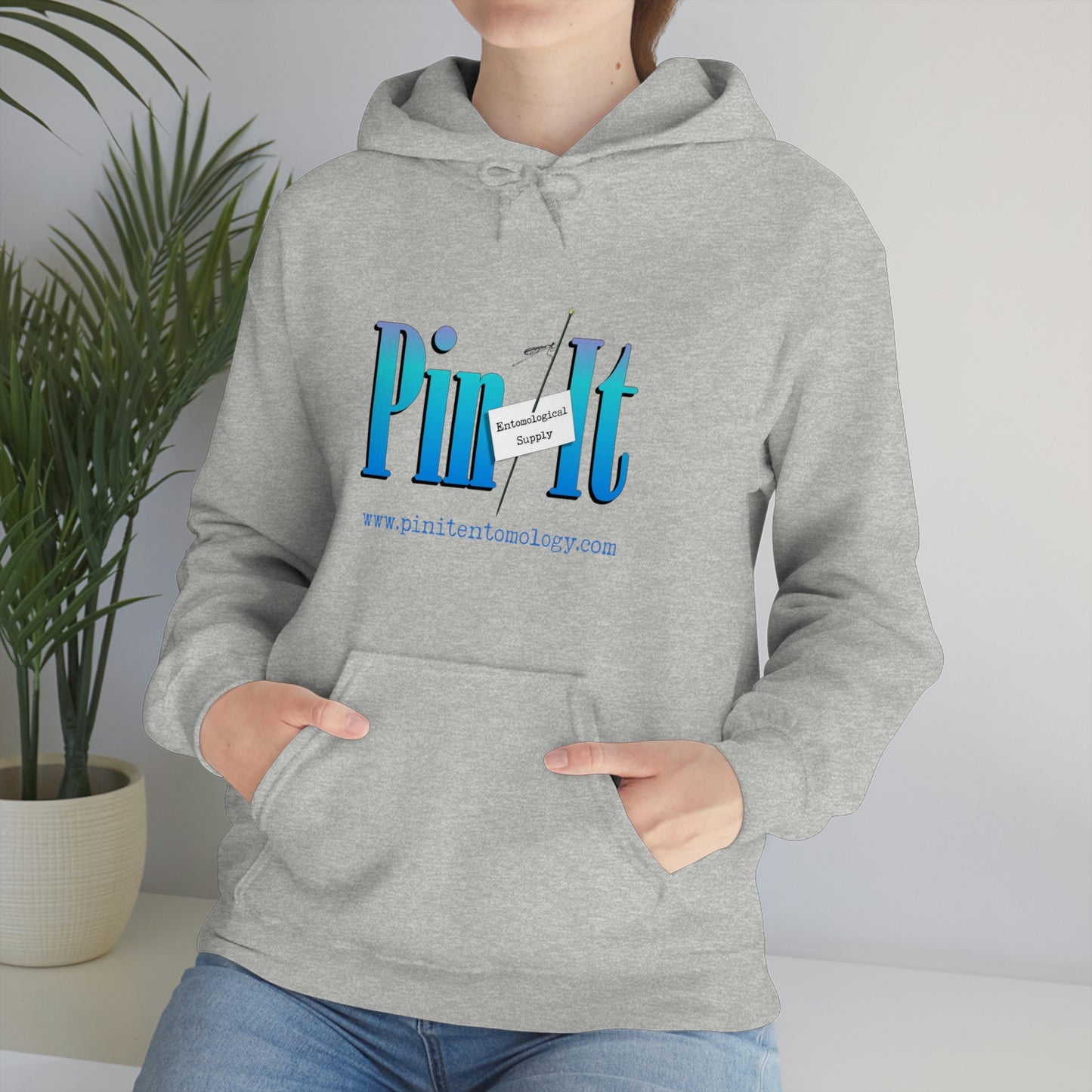 Pin-It Unisex Hooded Sweatshirt