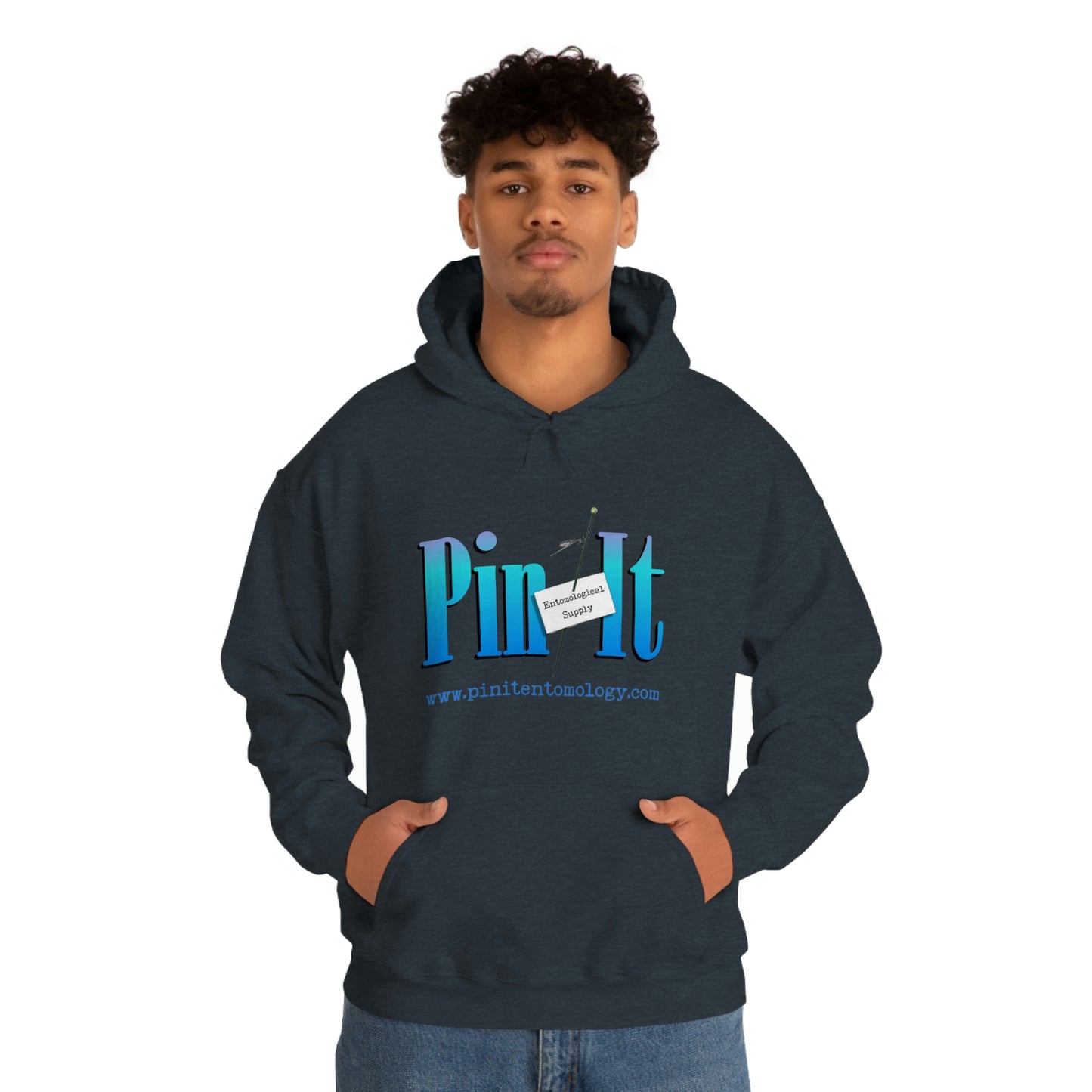 Pin-It Unisex Hooded Sweatshirt