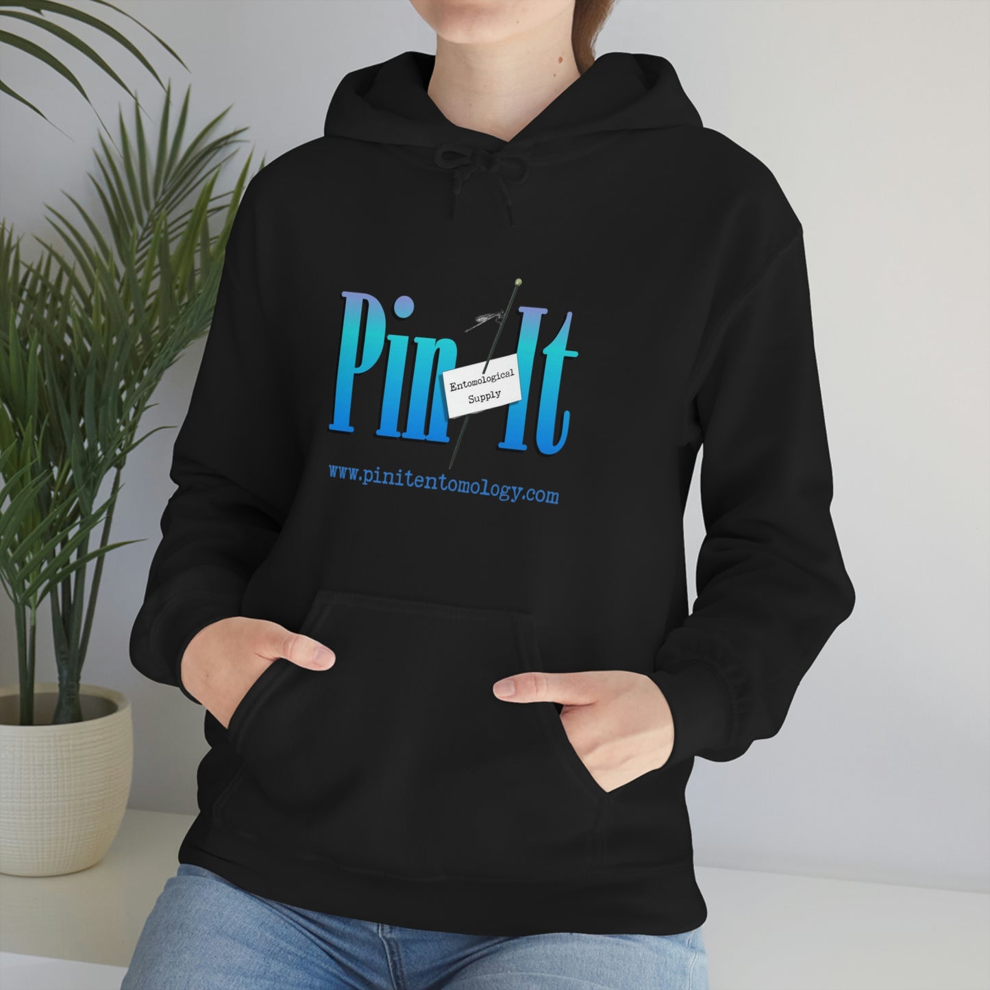 Pin-It Unisex Hooded Sweatshirt