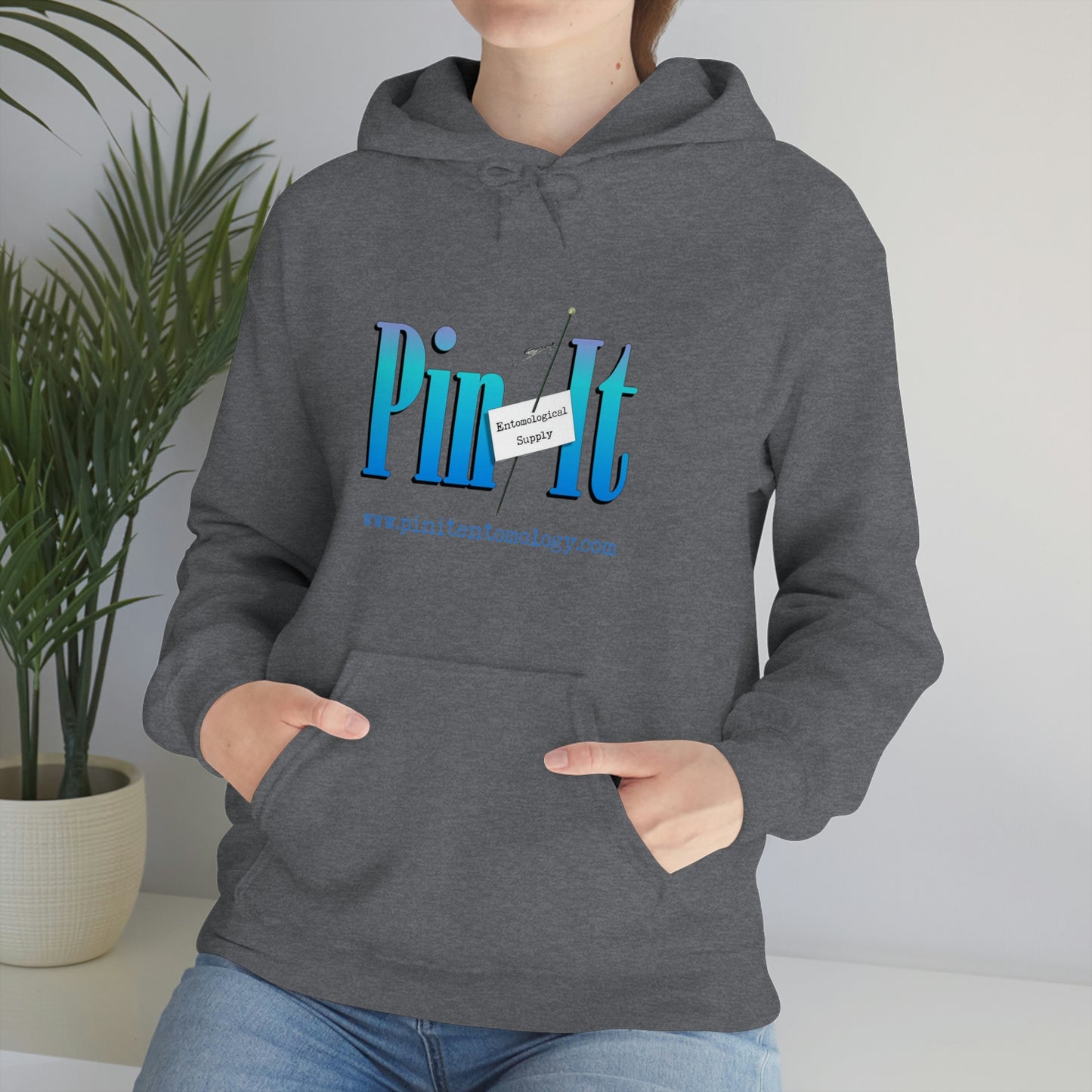 Pin-It Unisex Hooded Sweatshirt