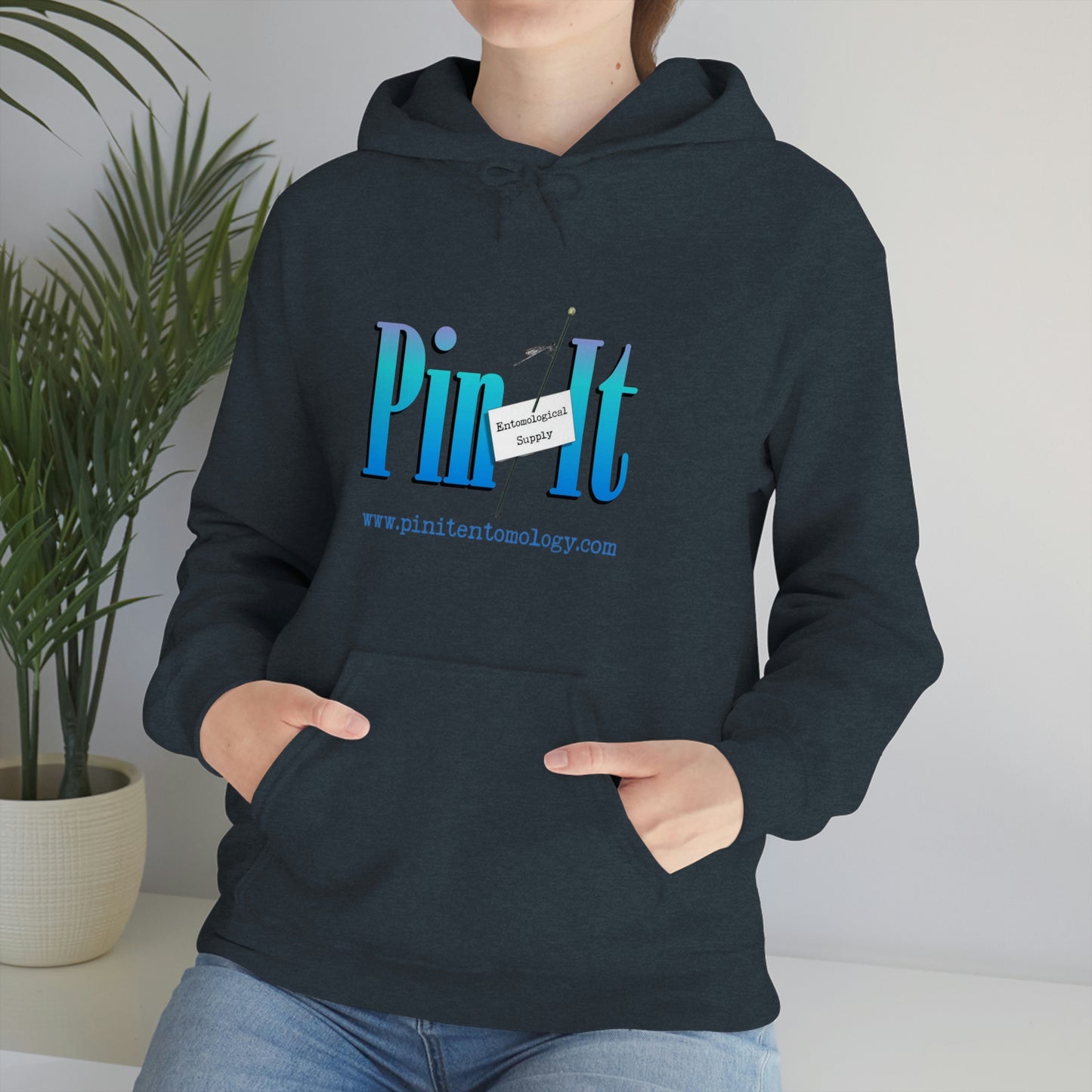 Pin-It Unisex Hooded Sweatshirt